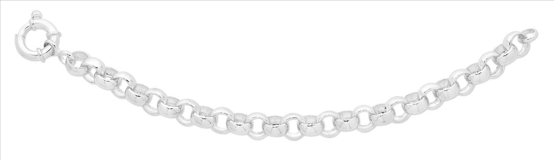 Sterling Silver Bracelet with Euro Clasp