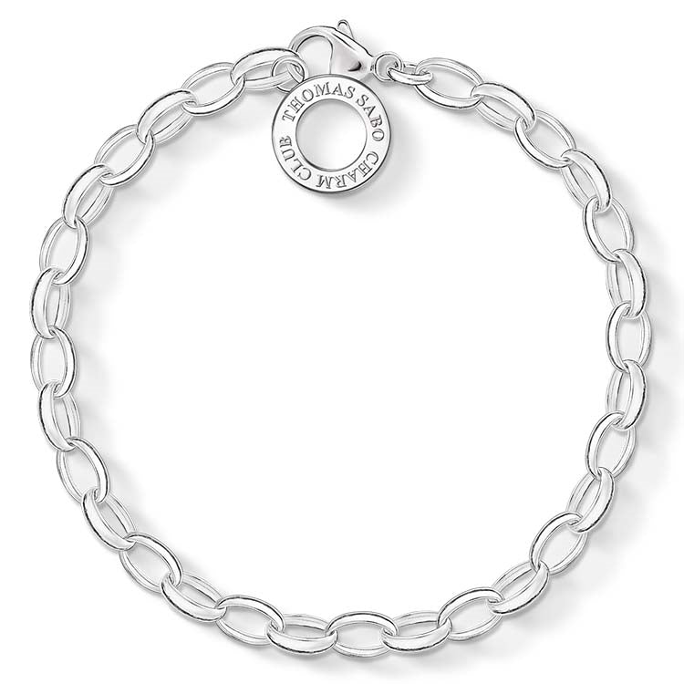 Thomas Sabo "Charm Club" Sterling Silver Belcher Bracelet