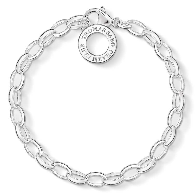 Thomas Sabo "Charm Club" Sterling Silver Belcher Bracelet