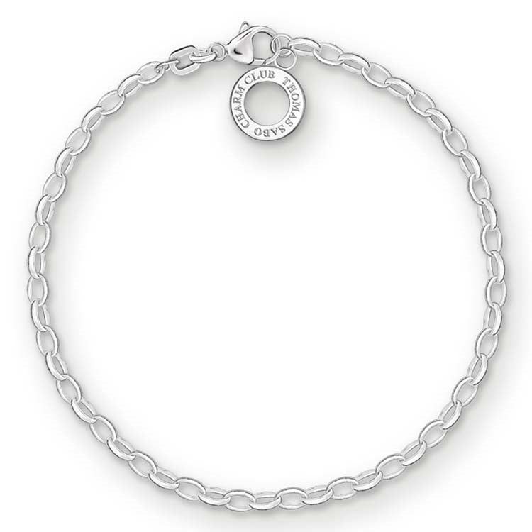 Thomas Sabo "Charm Club" Sterling Silver Belcher Bracelet