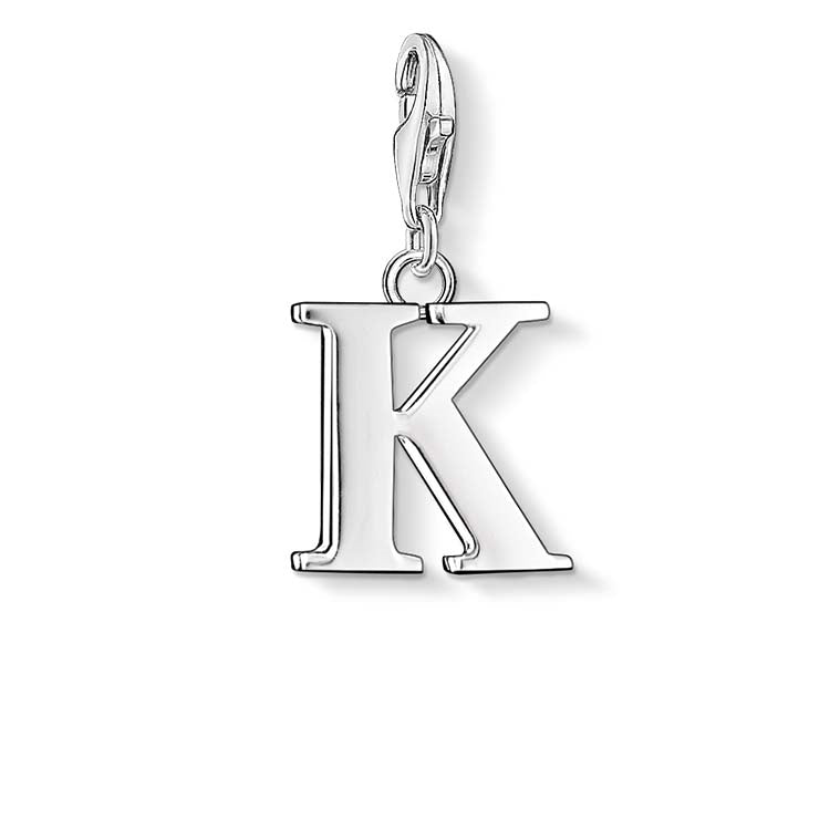 Thomas Sabo "Charm Club" Letter "K" Charm