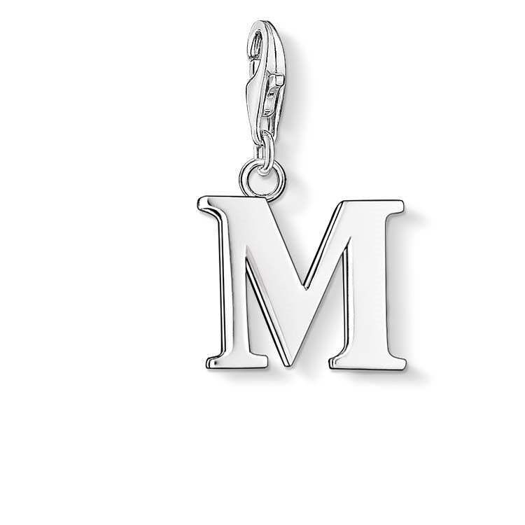 Thomas Sabo "Charm Club" Letter "M" Charm