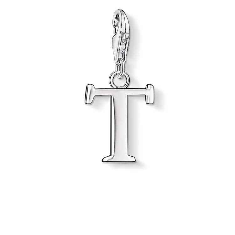 Thomas Sabo "Charm Club" Letter "T" Charm